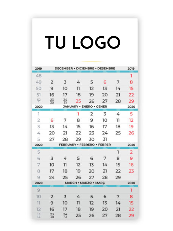 calendario publicitario